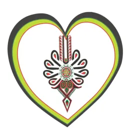 magnes-folk-podhalanski-serce