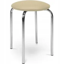 taboret-chico-41cm-chromowany-bez-klasyczny-kuchnia-jadalnia-salon