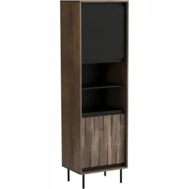 witryna-swing-w-1-orzech-czarny-salon-sypialnia-nowoczesna