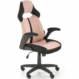 fotel-gabinetowy-bloom-czarny-rozowy-pracownia-pokoj-dzieciecy