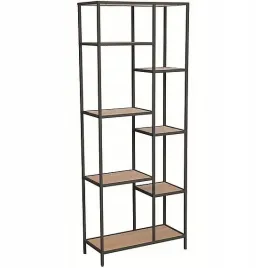 regal-costa-a-czarny-dab-178-cm-salon-sypialnia