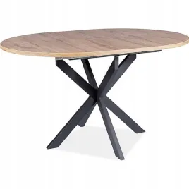 stol-rozkladany-gaston-fi100-135-czarny-dab-artisan-rozkladany-salon