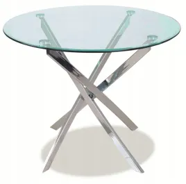 stol-agis-90-cm-okragly-transparentny-salon-kuchnia