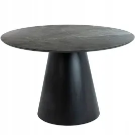 stol-angel-szary-efekt-marmuru-czarny-mat-okragly-120-cm