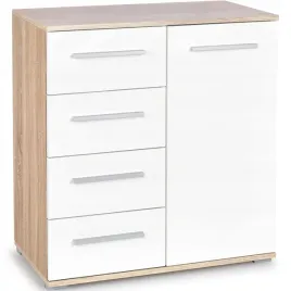 komoda-lima-km-2-dab-sonoma-bialy-4-szuflady-salon-przedpokoj-szafka