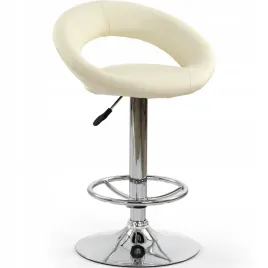 hoker-h15-krem-krzeslo-barowe-regulowane-61-82cm