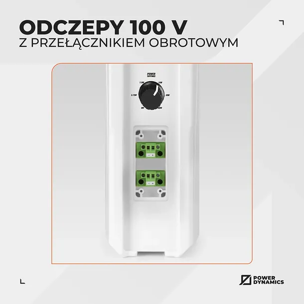glosnik-kolumnowy-100v-power-dynamics-bialy-typ-zestaw-glosnikow-sufitowych-stan-nowy