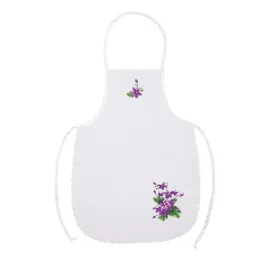fartuszek-kuchenny-duzy-haft-lowicki-fioletowe-fiolki