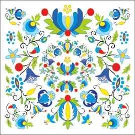 naklejka-haft-kaszubski-folk-ludowy