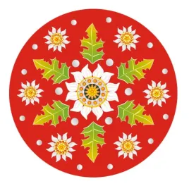 naklejka-okragla-szarotka-czerwona