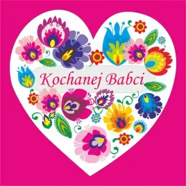 naklejka-kochanej-babci-folk-lowicz