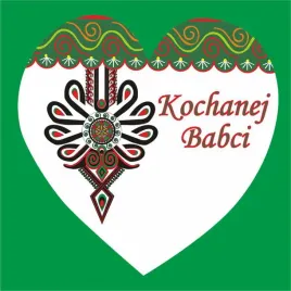 naklejka-kochanej-babci-folk-podhale