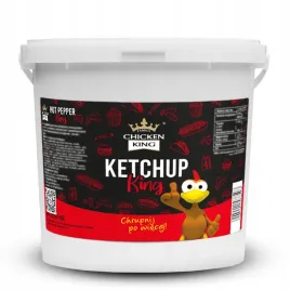 Zdjęcie produktu Sos pomidorowy KETCHUP KING klasy PREMIUM Chicken King wiadro gasto 5kg