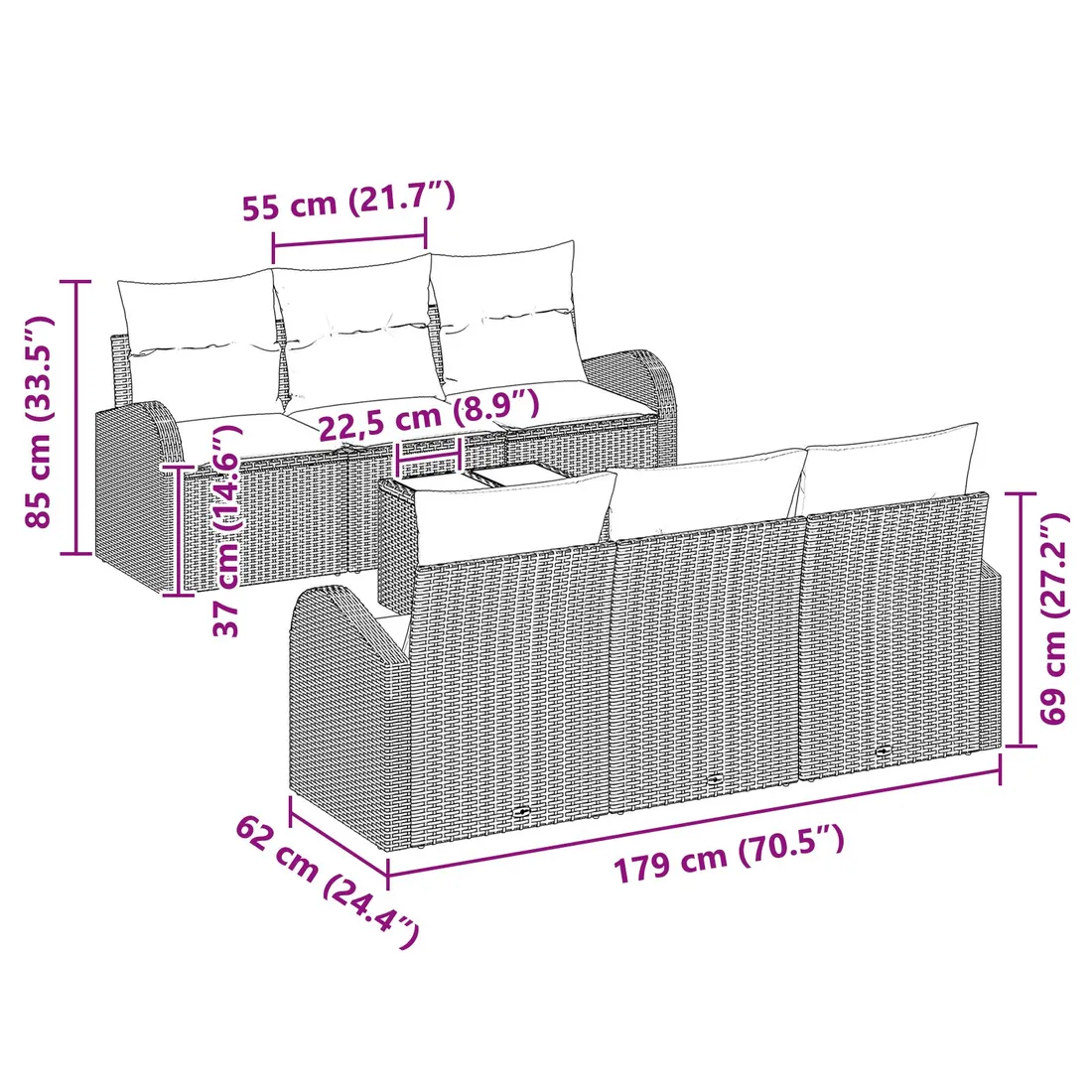 7-czesciowy-zestaw-sof-ogrodowych-z-poduszkami-jasnoszary-polirattan-stan-nowy