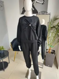 maselkowy-dres-z-kwiatkiem-czarny-one-size