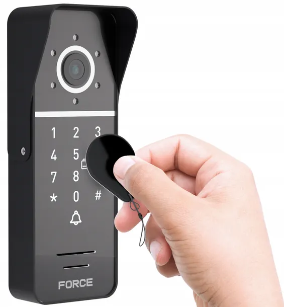wideodomofon-force-prima-7-czarny-full-hd-czytnik-breloki-brama-furtka-stan-nowy-typ-domofonu-przewodowy