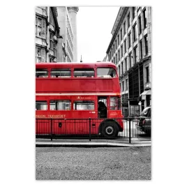 fototapety-122x184-czerwony-autobus-londyn