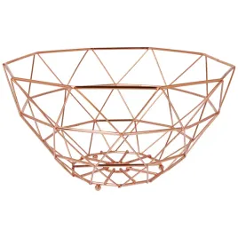 koszyk-na-owoce-miedziany-geometryczny-30-cm