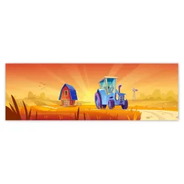 fototapety-200x66-traktor-na-farmie