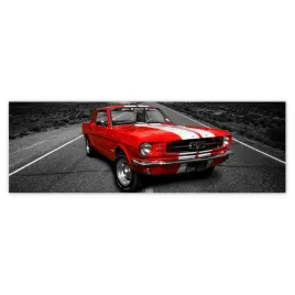 fototapety-200x66-czerwony-ford-mustang