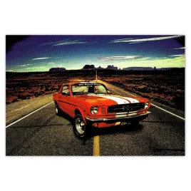 fototapety-200x135-czerwony-ford-mustang