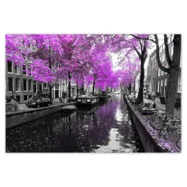 fototapety-200x135-holenderski-pejzaz-rzeka-w-amsterdamie