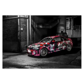 fototapety-200x135-czerwone-bmw