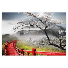 fototapety-200x135-czerwony-most-w-japonii