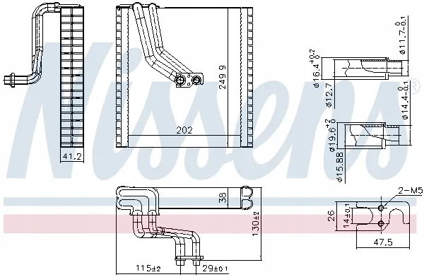 parownik-nissens-92369-stan-nowy-typ-samochodu-autobusy-samochody-dostawcze-samochody-osobowe