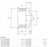 kolo-pasowe-alternatora-as-pl-ap3044s-typ-samochodu-samochody-osobowe