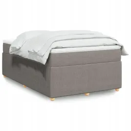 vidaxl-lozko-kontynentalne-z-materacem-taupe-tkanina-120x200-cm