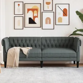 vidaxl-sofa-chesterfield-trzyosobowa-ciemnoszara-obita-tkanina