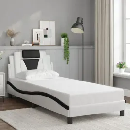 vidaxl-rama-lozka-z-zaglowkiem-bialo-czarna-90x190-cm-ekoskora