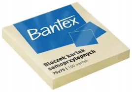 bloczek-samoprzylepny-75x75mm-100k-zolty-bantex