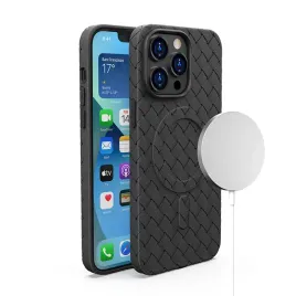 etui-pokrowiec-plecionka-do-iphone-15-pro-z-magsafe-woven-case-czarny