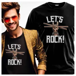 koszulka-meska-z-nadrukiem-lets-rock-palki-perkusja-reka-koncert-muzyka