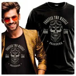 koszulka-meska-z-nadrukiem-motocykl-czaszka-broda-pasadena-rebel-ride