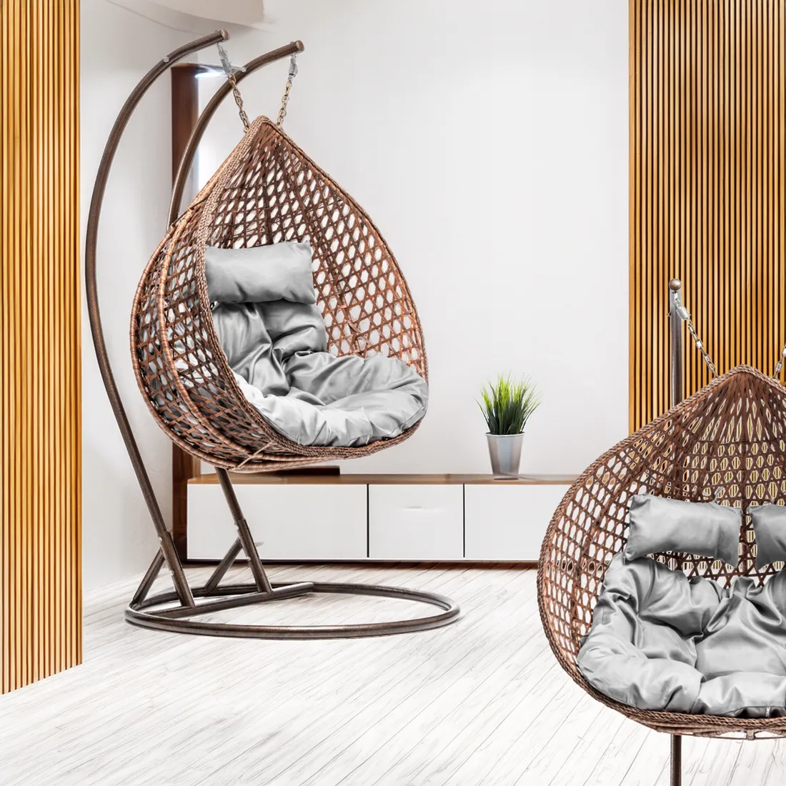 fotel-wiszacy-dwuosobowy-kosz-kokon-premium-brazowy-premium-gruby-splot