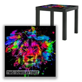 blat-szklany-ikea-lack-lew-z-twoim-napisem-55x55cm-085b