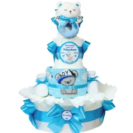 duzy-tort-z-pampersow-baby-shower-prezent-z-pieluch-chrzest-2