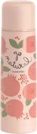 termos-na-napoje-suavinex-go-natural-500ml-koralowy-stalowy-szczelny