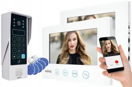 wideodomofon-wideofon-wifi-telefon-dwa-monitor-kod-brelok-aplikacja