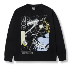 bluza-meska-huf-x-marvel-avengers-czarna-bawelniana