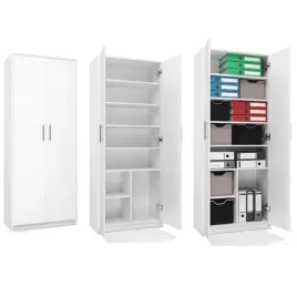 regal-biurowy-szafa-z-polkami-gabinetowa-szafa-74-cm-x-180-cm-bialy-mat