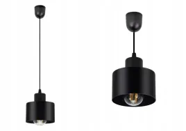 lampa-wiszaca-sufitowa-led-e27-regulowana-wysokosc-czarna