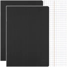 zeszyt-a5-kratka-60-kartek-margines-herlitz-rainbow-classic-czarny-2-szt
