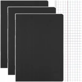 zeszyt-a4-kratka-60-kartek-margines-herlitz-rainbow-classic-czarny-3-szt