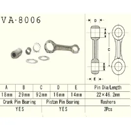 vesrah-korbowod-kawasaki-kx80-92-97r
