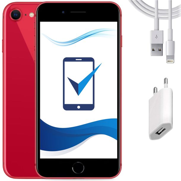 Smartfon Apple iPhone SE 2020 64GB Czerwony | Stan: Bardzo dobry