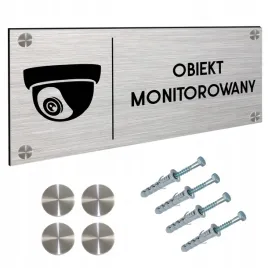 tabliczka-obiekt-monitorowany-teren-dibond-tablica-dystanse-30x11cm